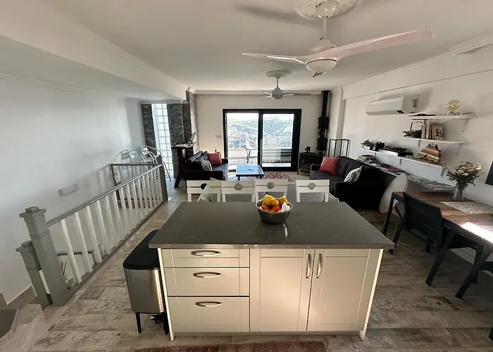 Apartment Tranquil Seaview With Private Pool In Bodrum