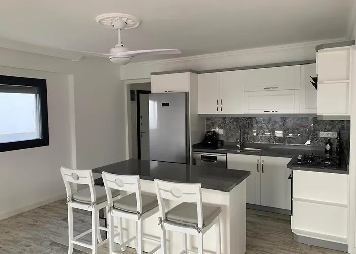 Апартаменты Tranquil Seaview With Private Pool In Бодрум