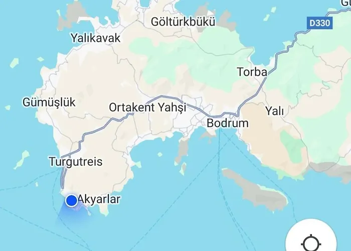 Tranquil Seaview With Private Pool In Бодрум